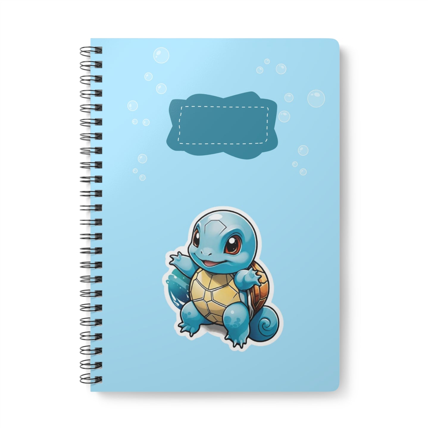 Cute Wirobound Softcover Notebook, A5