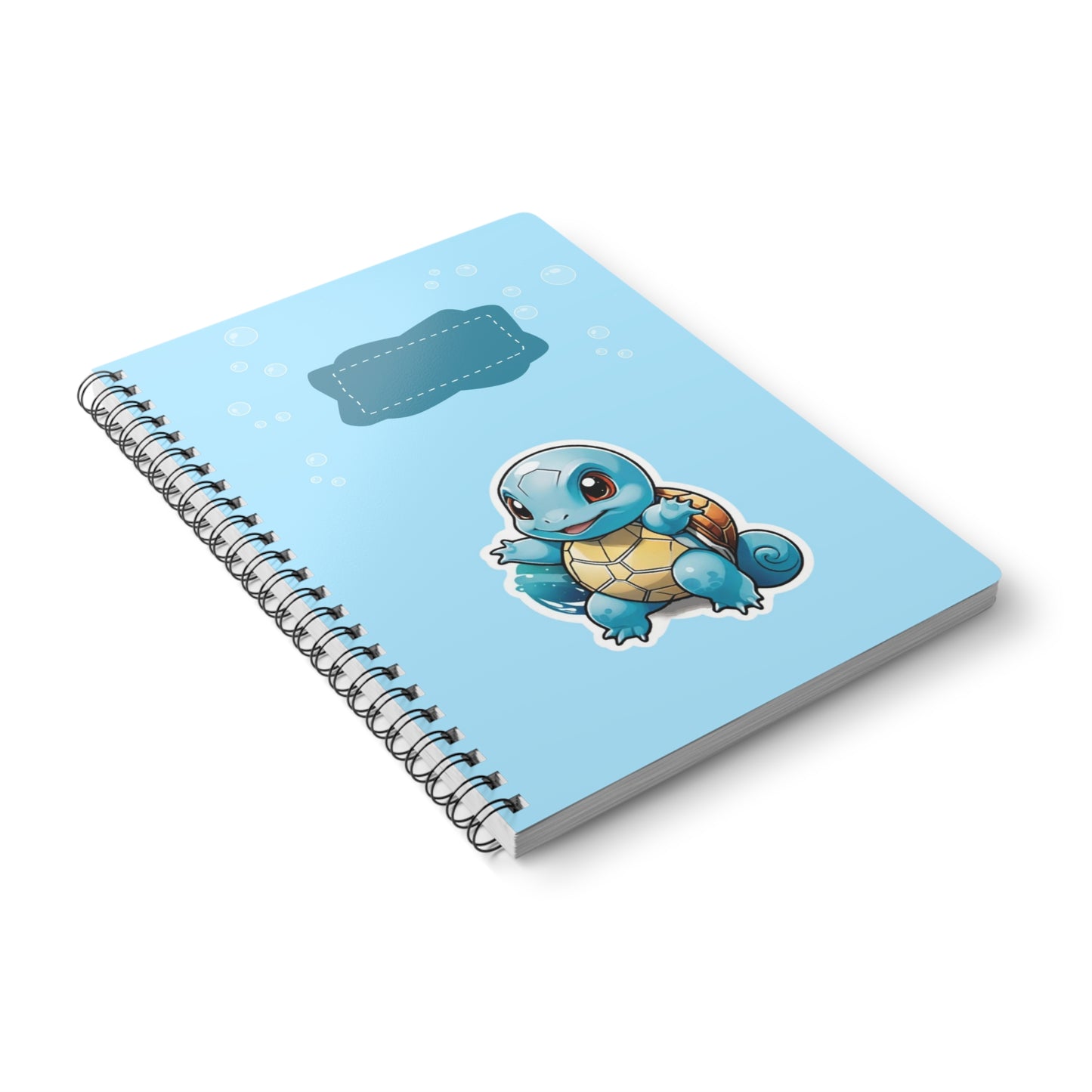 Cute Wirobound Softcover Notebook, A5