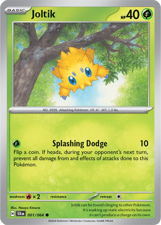 Joltik - Shrouded Fable - 001/064 - Non Holo - Near Mint - Common - #595