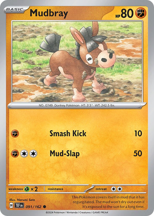 Mudbray - Temporal Forces - 091/162 - Non Holo - Near Mint - Common - #749