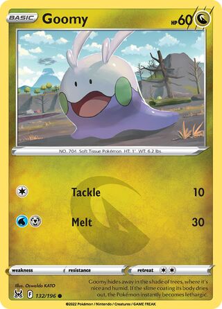 Goomy - Lost Origin - 132/196 - Non Holo - Near Mint - Common - #704